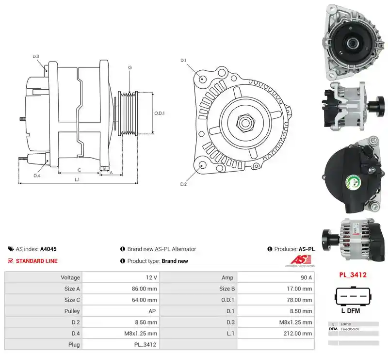 AS-PL A4045