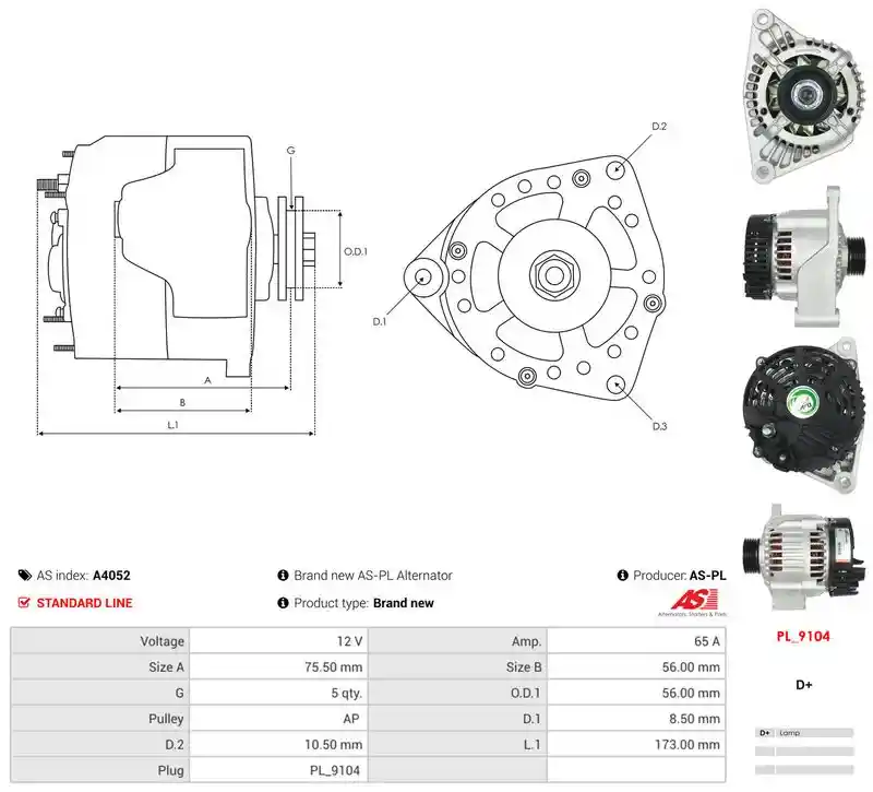 AS-PL A4052