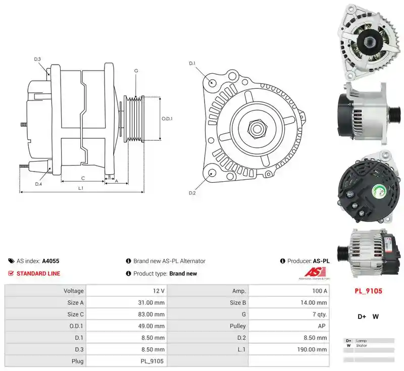 AS-PL A4055