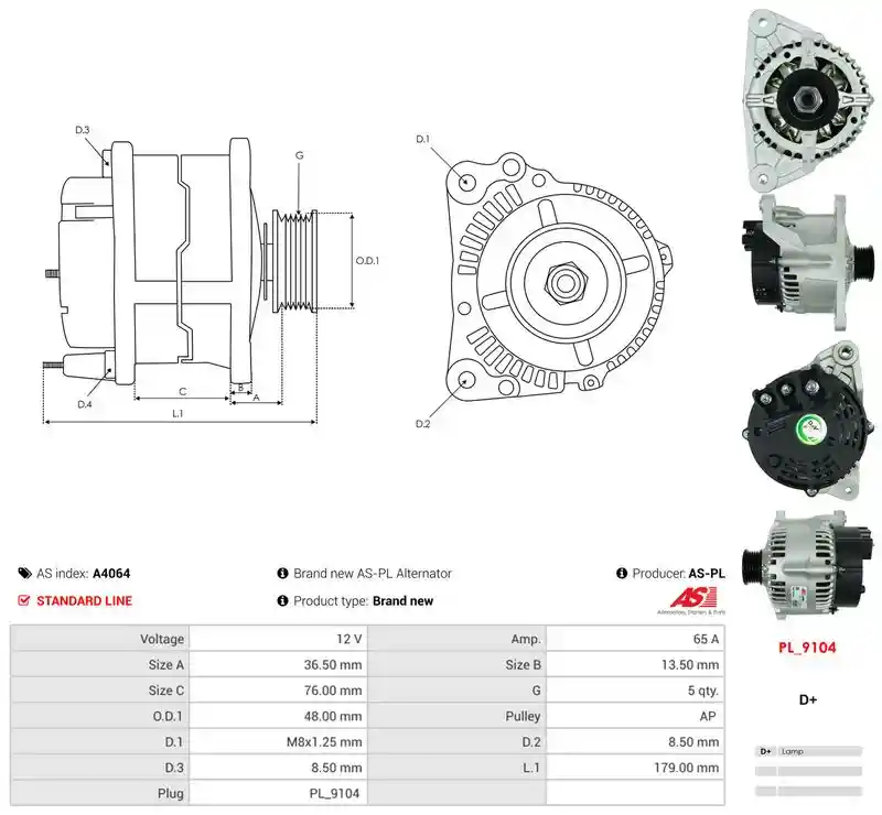 AS-PL A4064