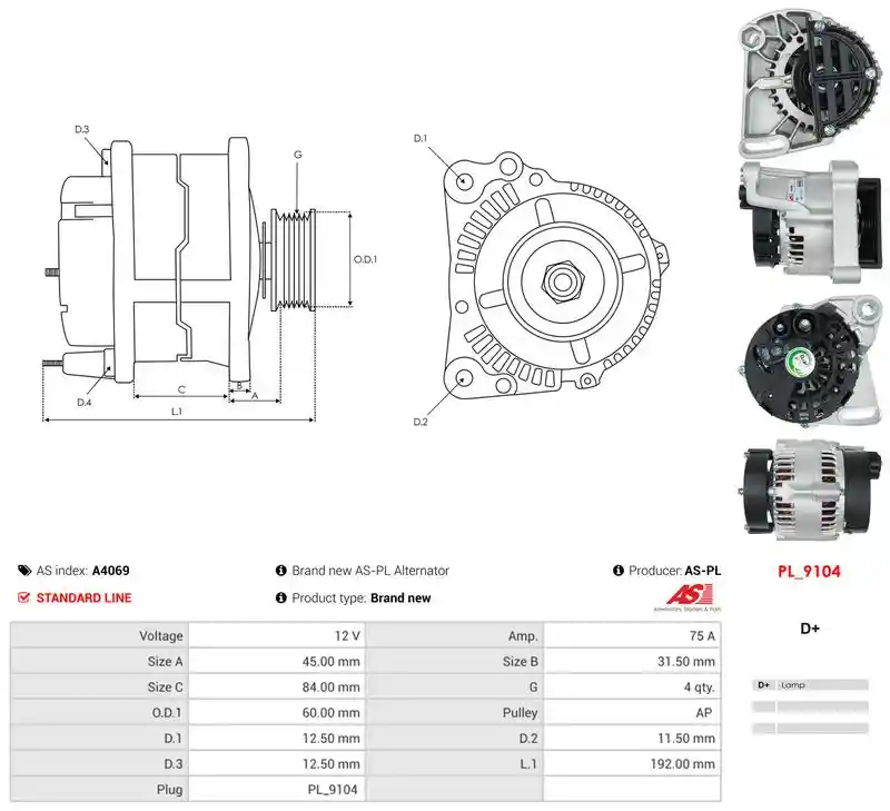 AS-PL A4069 AS-PL A4069