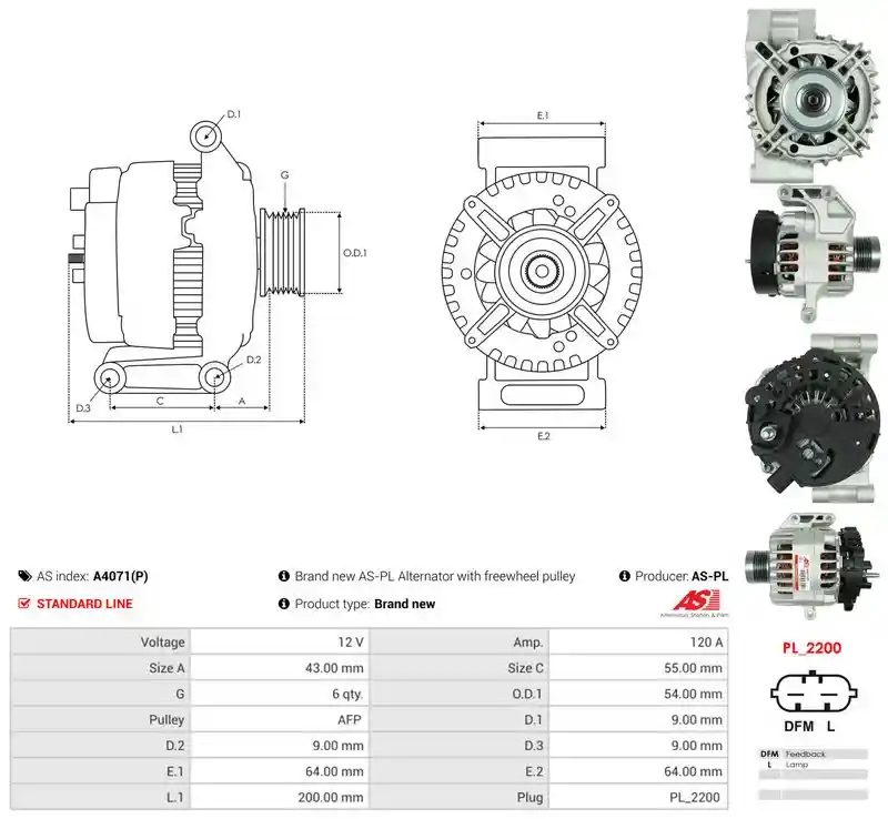 AS-PL A4071(P)