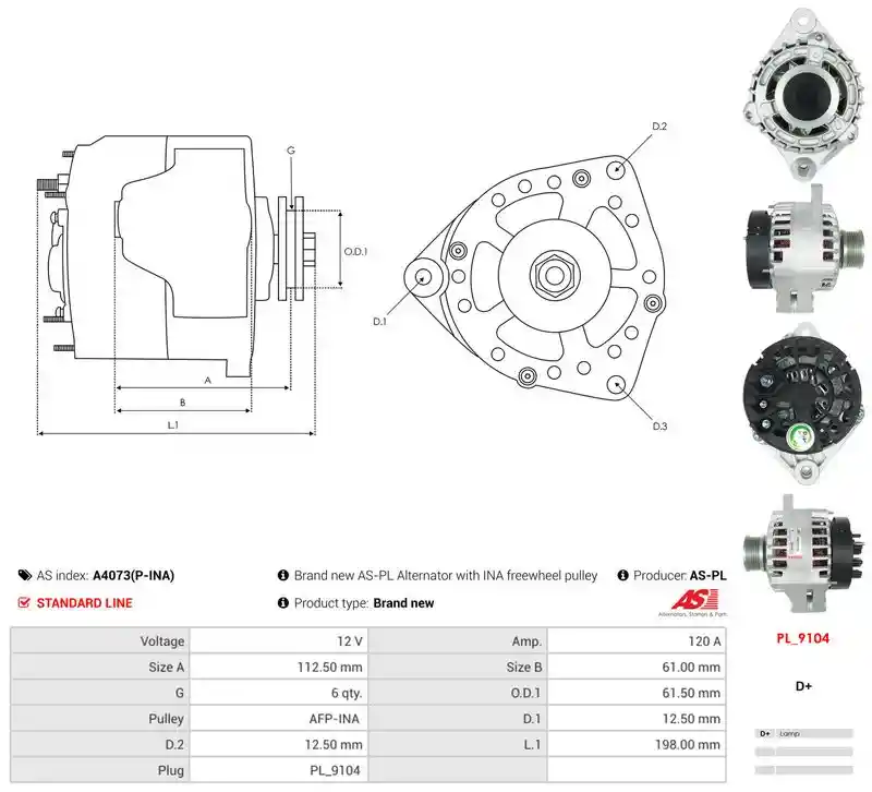 AS-PL A4073(P-INA) AS-PL A4073(P-INA)
