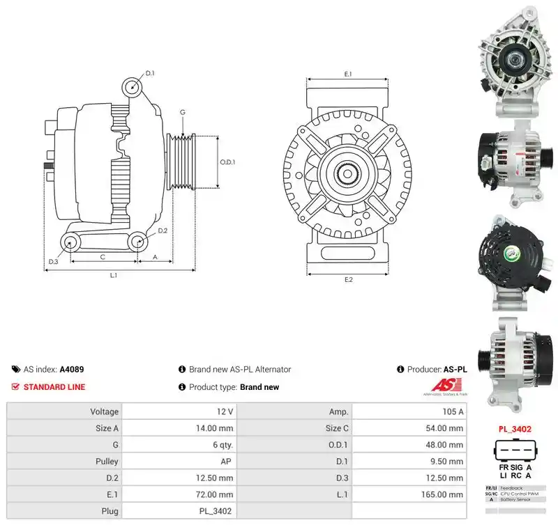 AS-PL A4089 AS-PL A4089