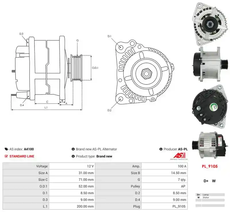 AS-PL A4100