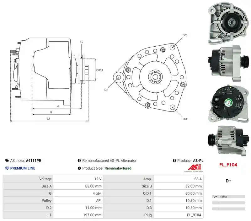 AS-PL A4111PR