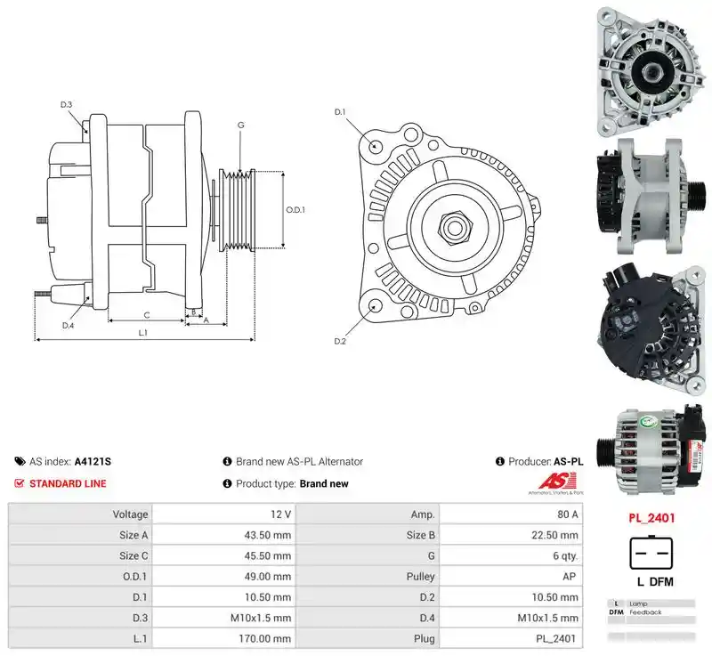 AS-PL A4121S