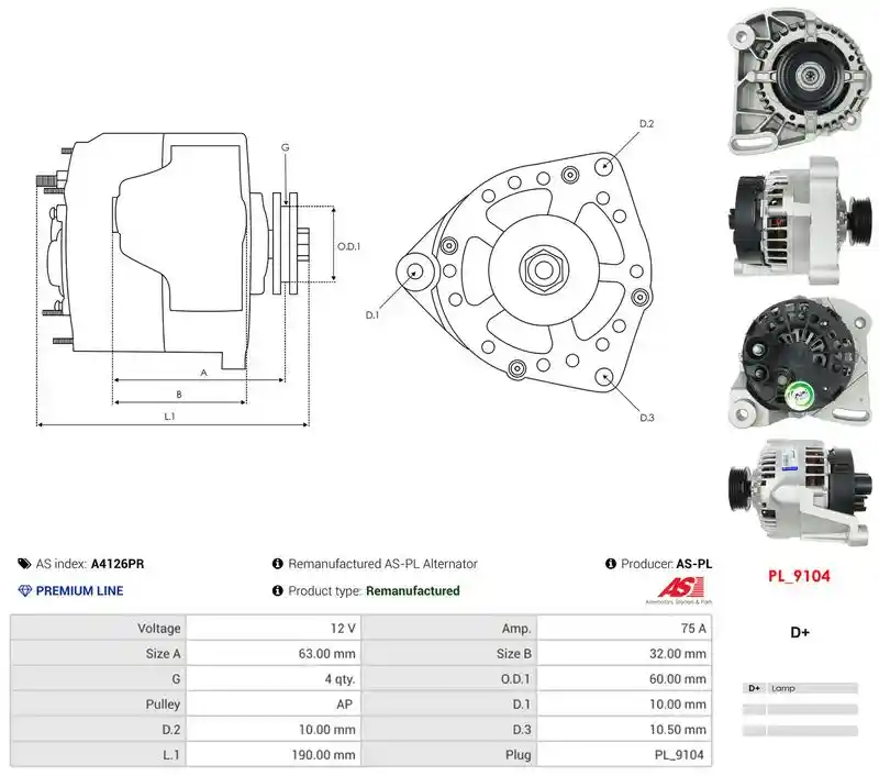 AS-PL A4126PR