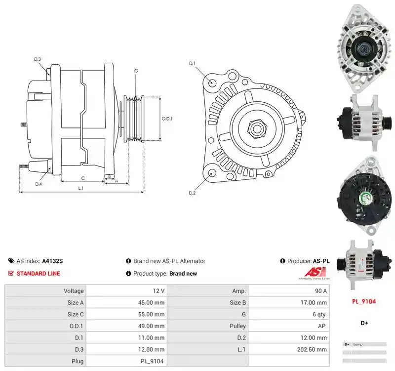 AS-PL A4132S