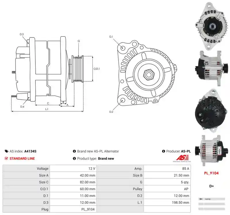 AS-PL A4134S