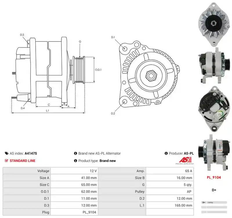 AS-PL A4147S