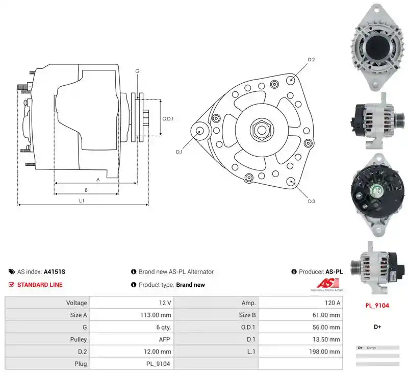 AS-PL A4151S