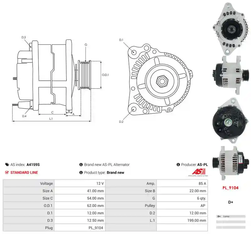 AS-PL A4159S