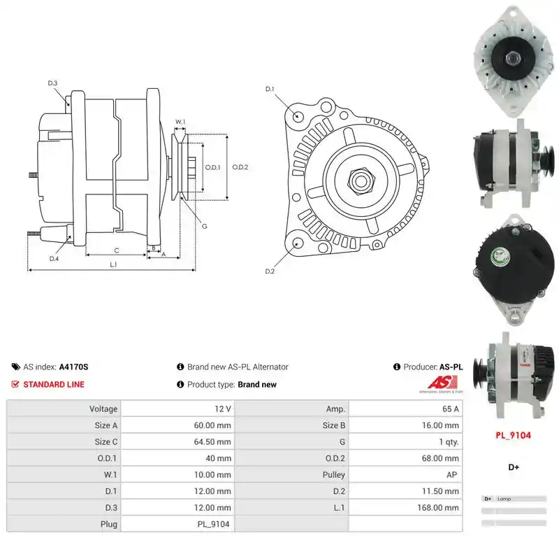 AS-PL A4170S