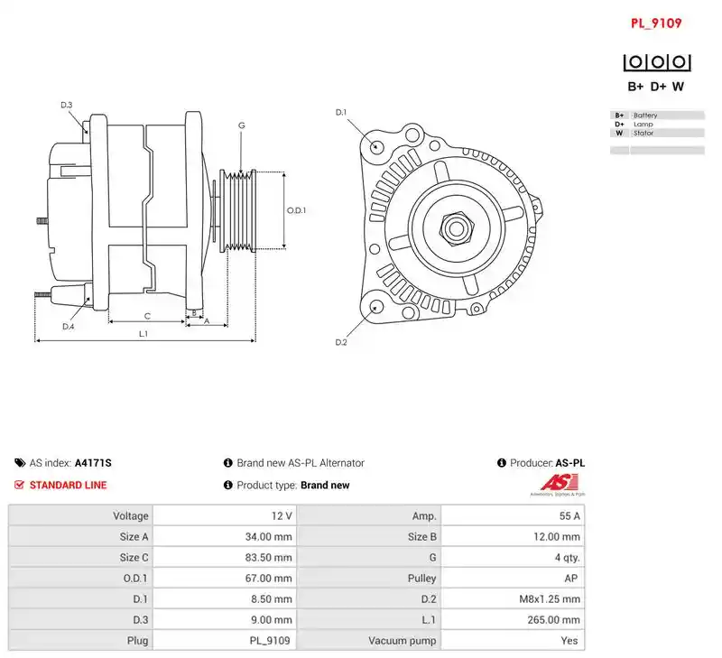 AS-PL A4171S