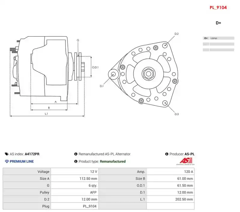 AS-PL A4172PR