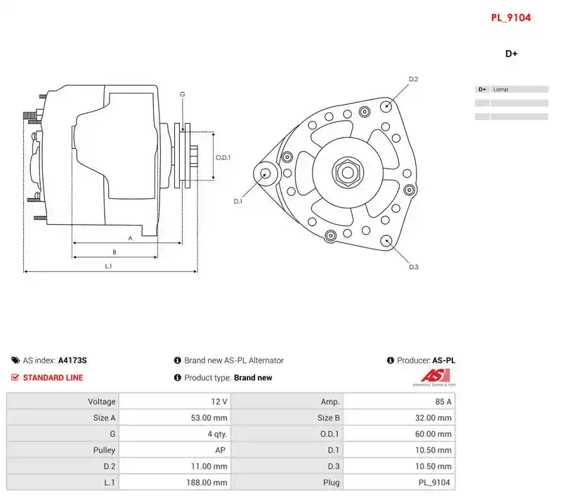 AS-PL A4173S