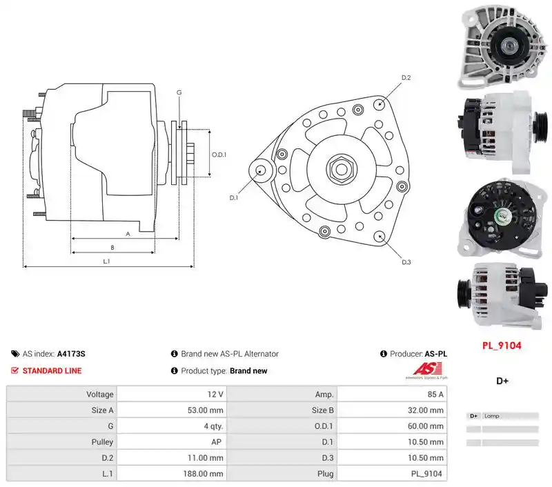 AS-PL A4173S