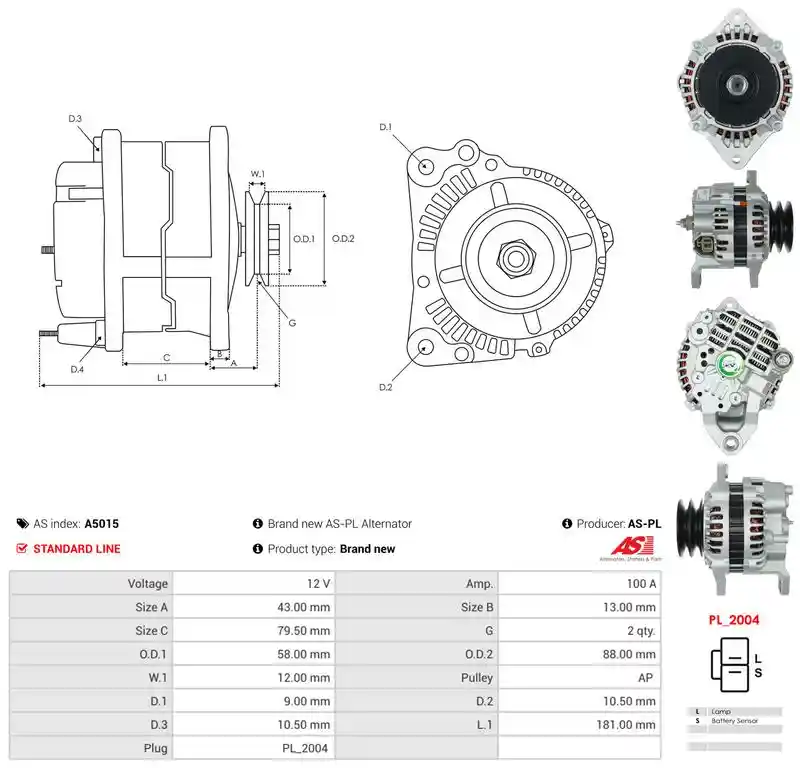 AS-PL A5015 AS-PL A5015