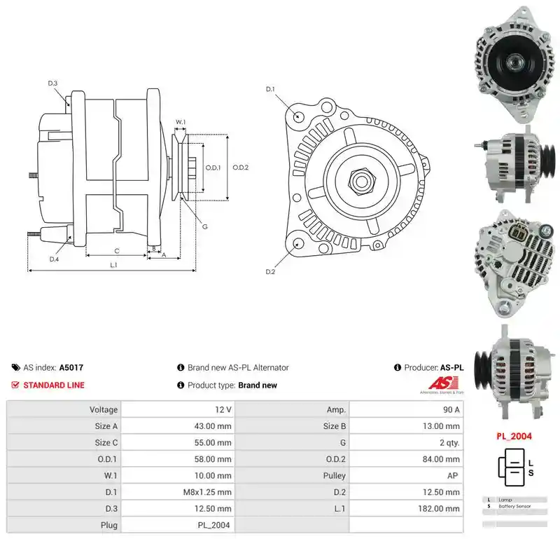 AS-PL A5017