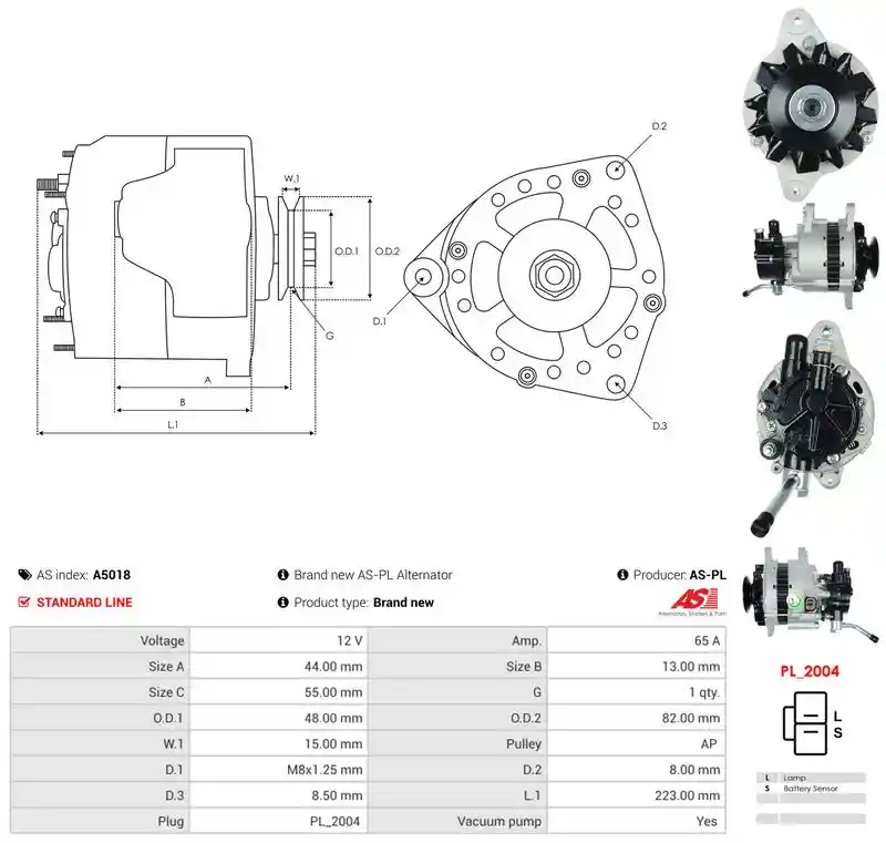 AS-PL A5018