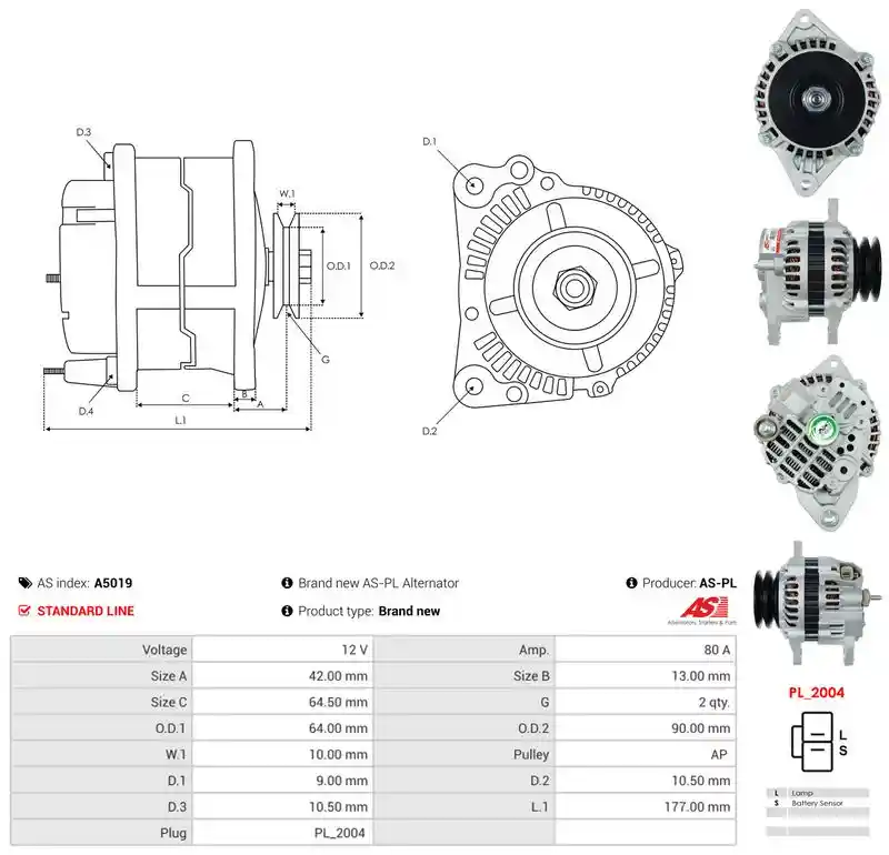 AS-PL A5019