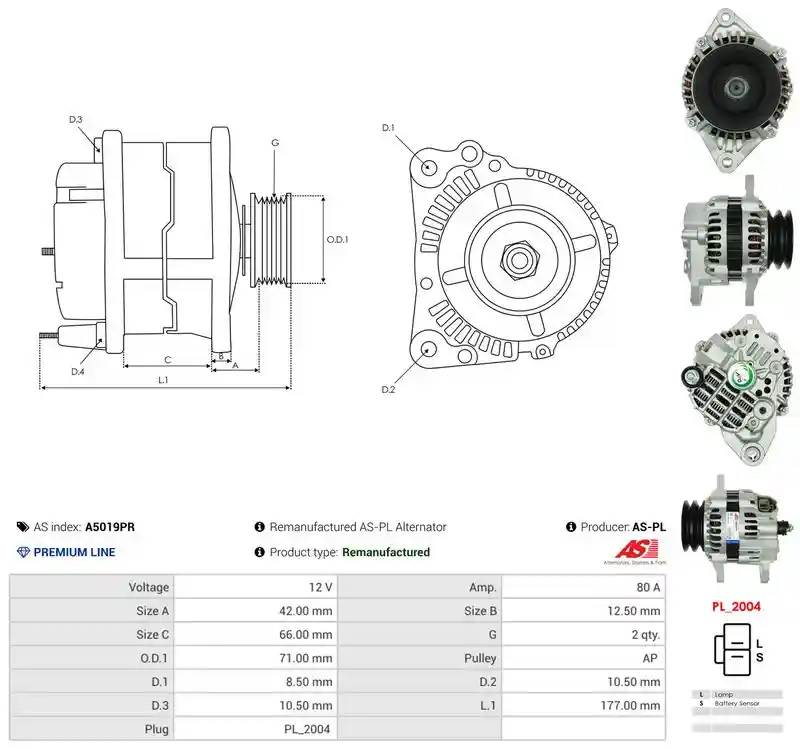 AS-PL A5019PR