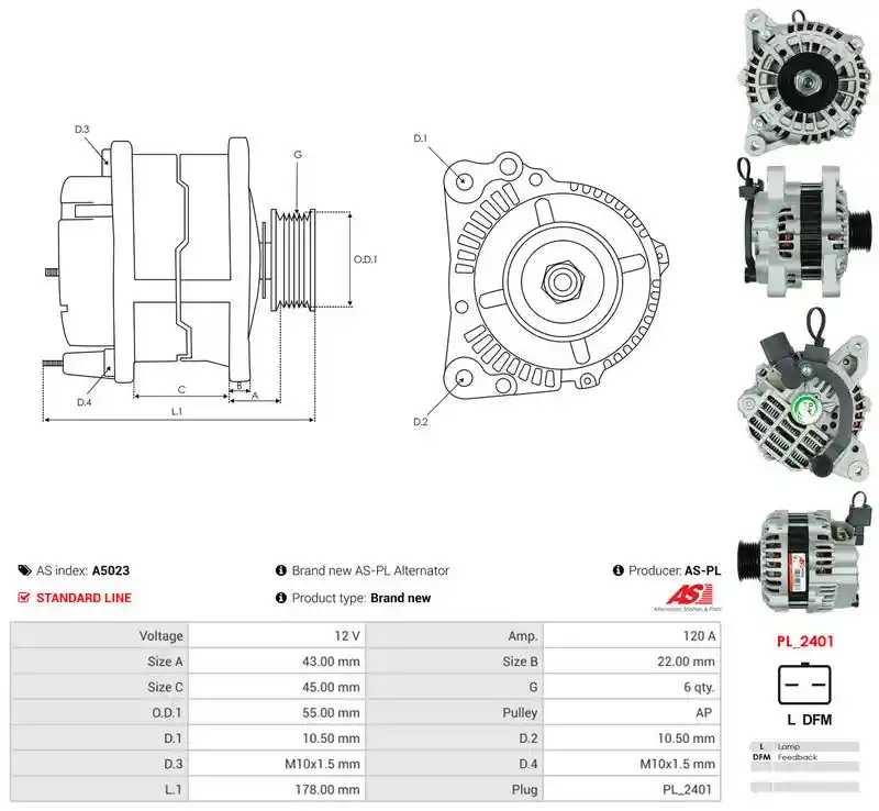 AS-PL A5023