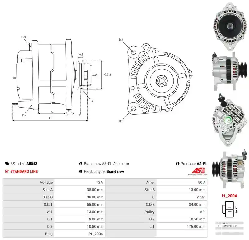 AS-PL A5043
