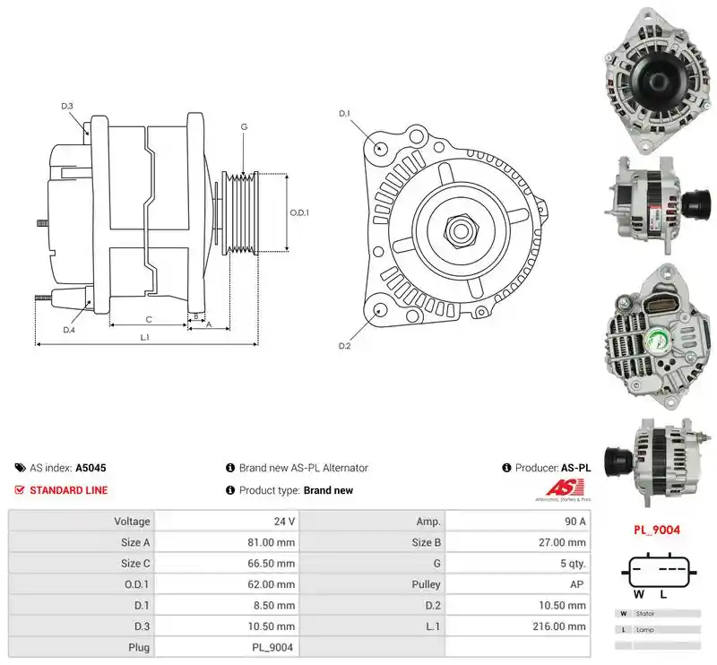 AS-PL A5045
