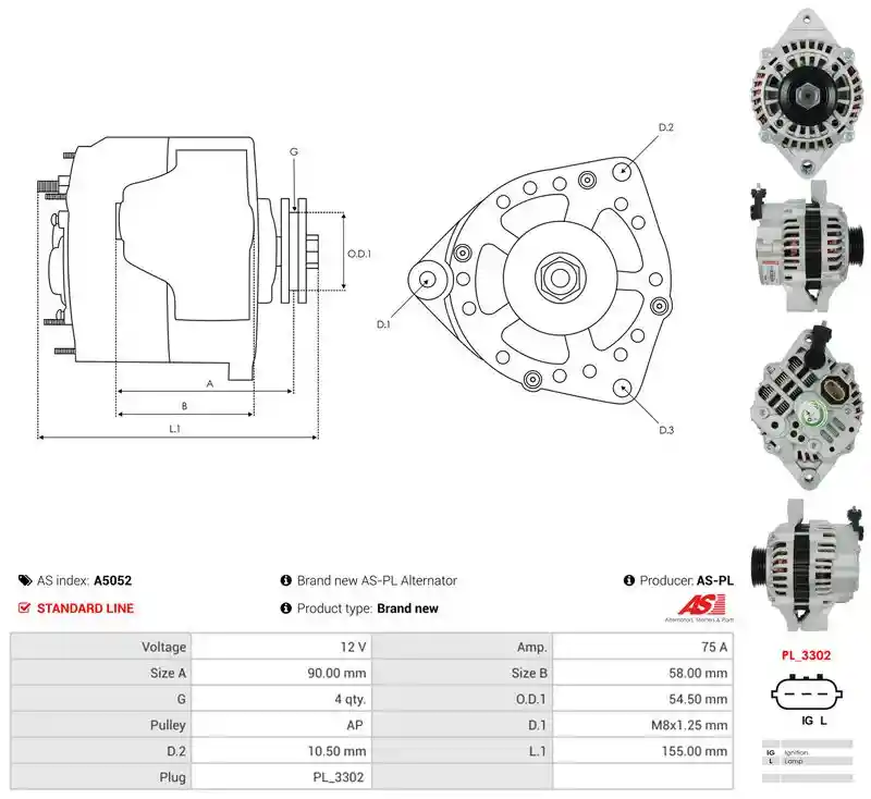 AS-PL A5052
