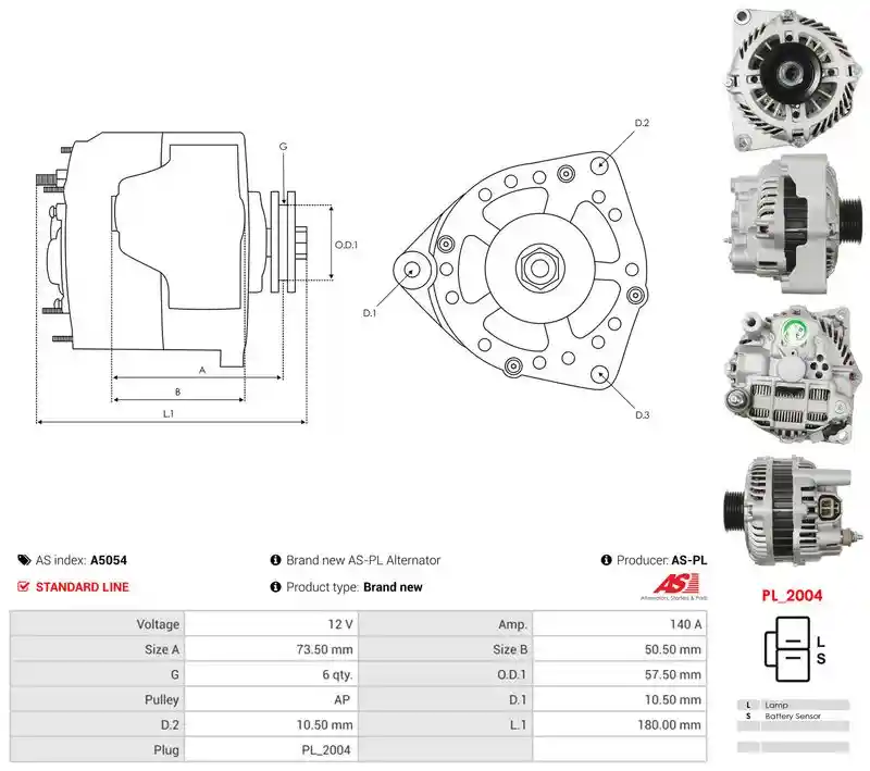 AS-PL A5054