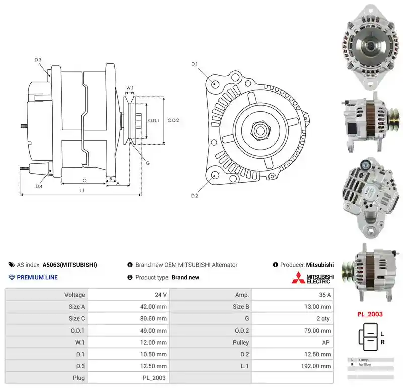 AS-PL A5063(MITSUBISHI)