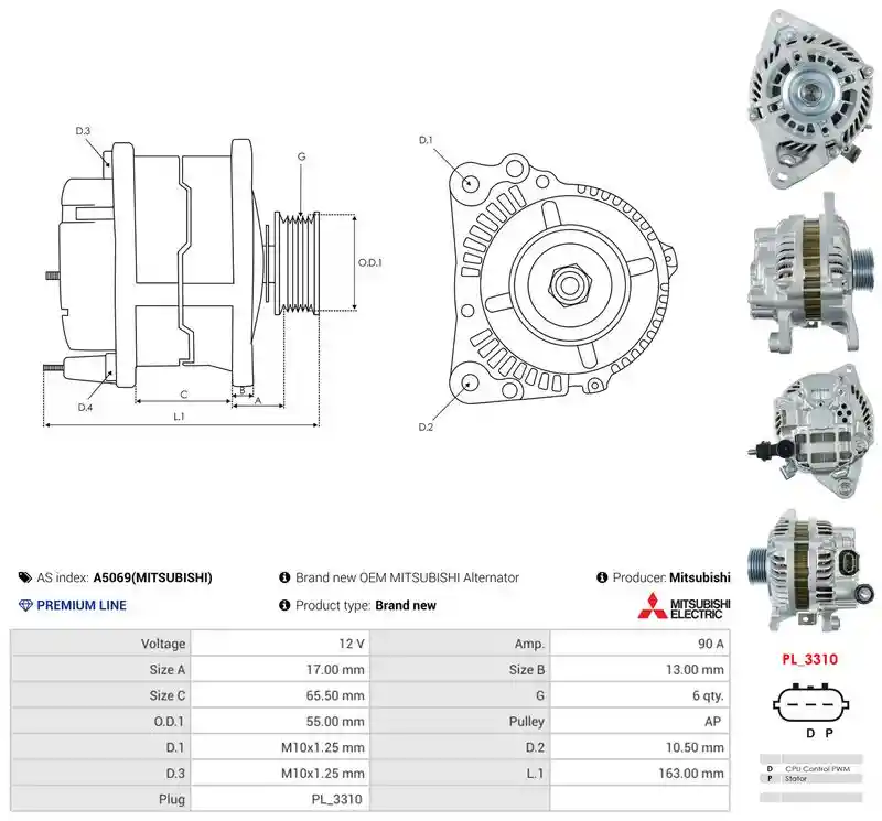 AS-PL A5069(MITSUBISHI)