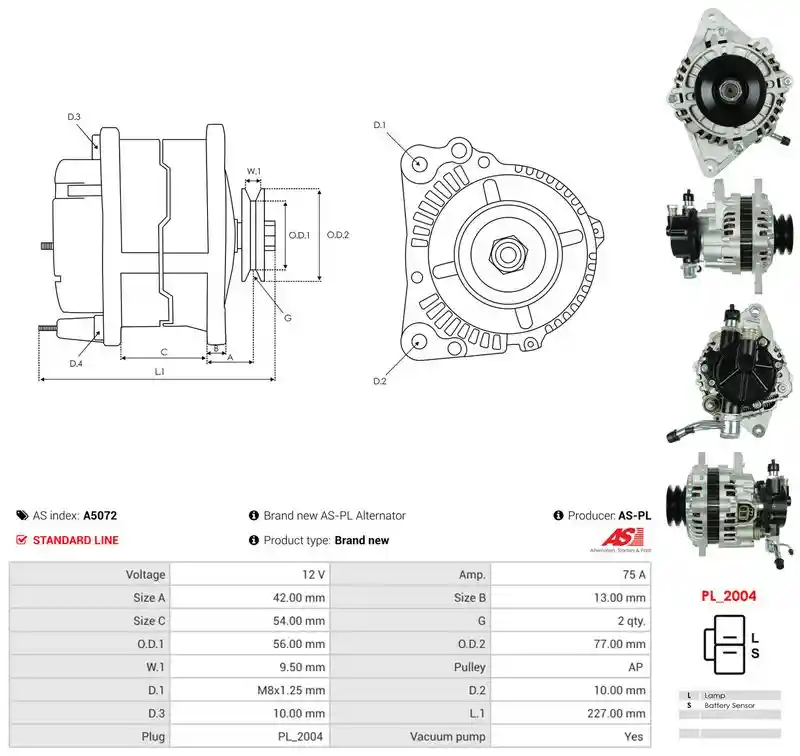 AS-PL A5072