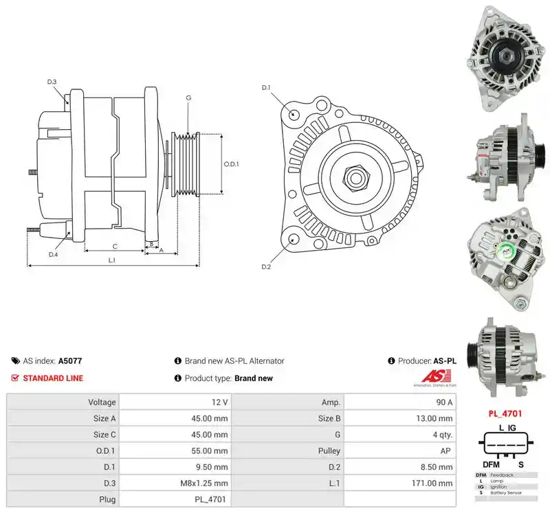 AS-PL A5077