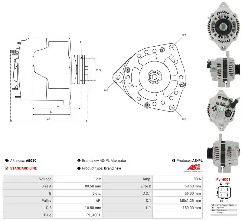 AS-PL A5080