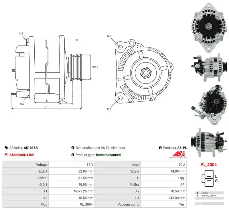 AS-PL A5101SR