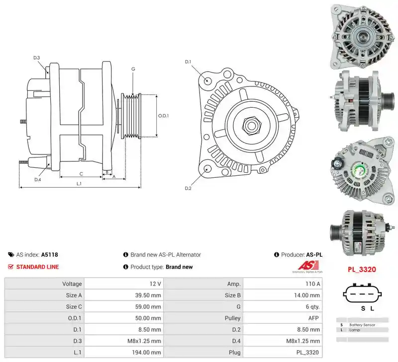 AS-PL A5118