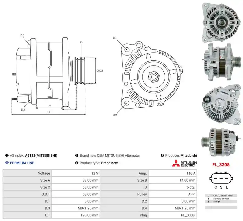 AS-PL A5122(MITSUBISHI)