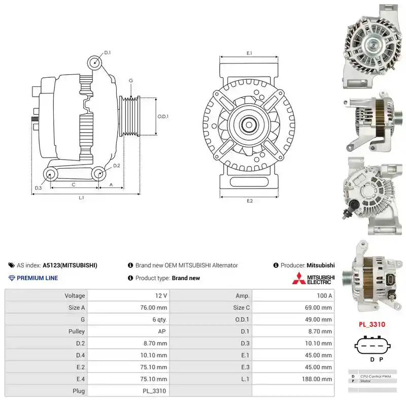 AS-PL A5123(MITSUBISHI)