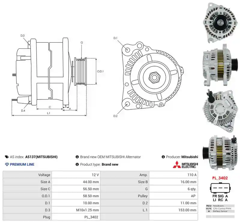 AS-PL A5137(MITSUBISHI)