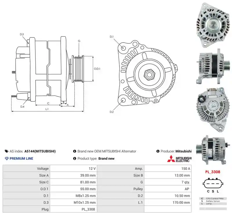 AS-PL A5144(MITSUBISHI)