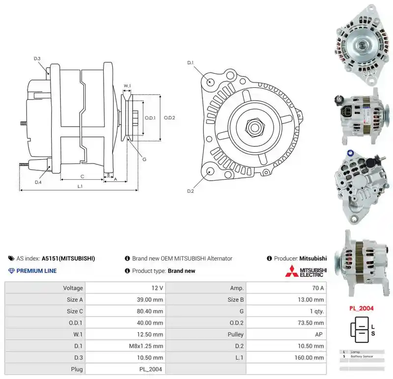 AS-PL A5151(MITSUBISHI)