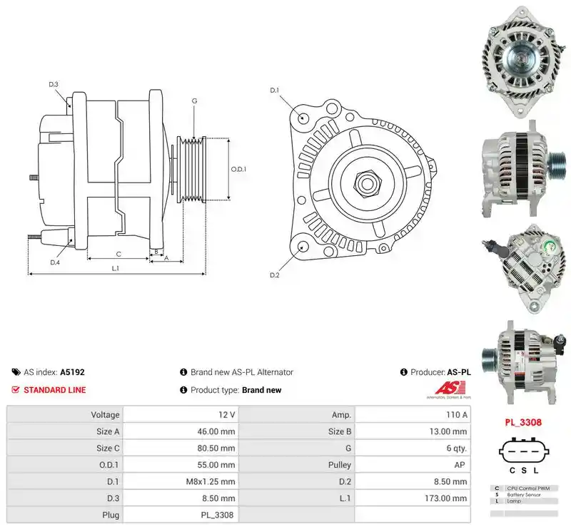 AS-PL A5192