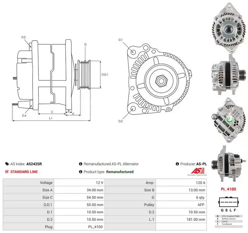 AS-PL A5242SR