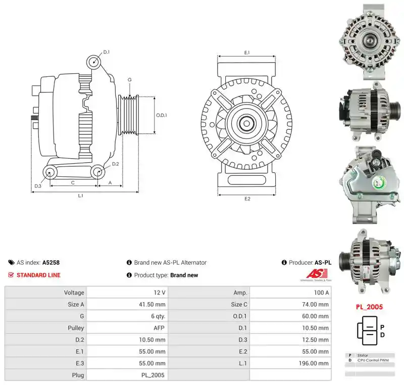 AS-PL A5258