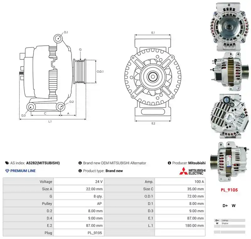 AS-PL A5282(MITSUBISHI)