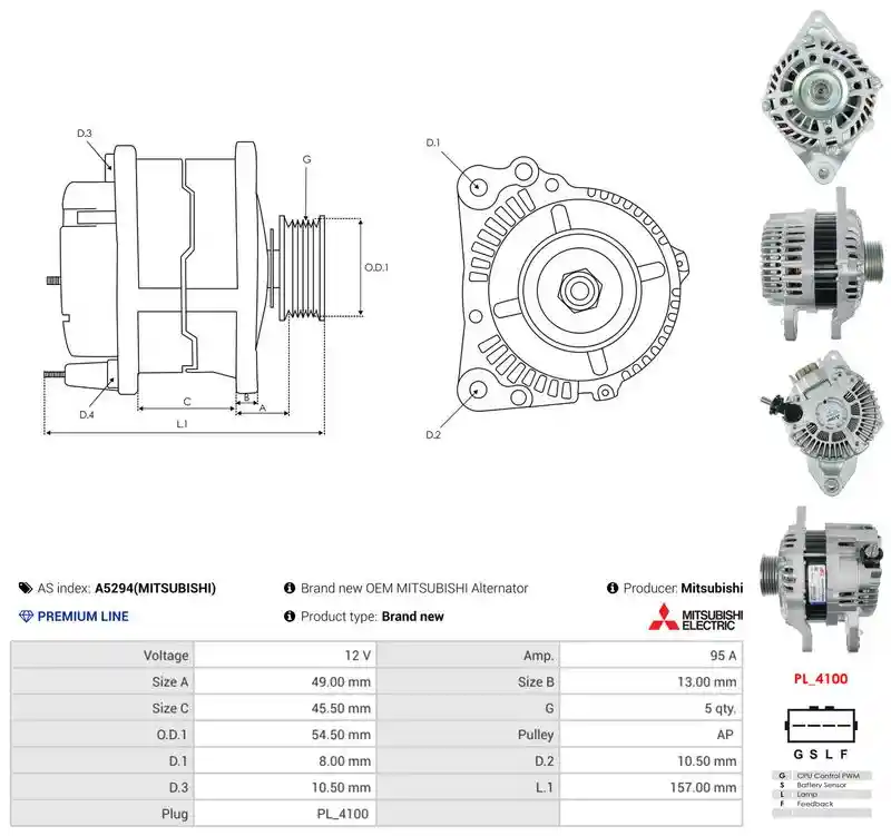 AS-PL A5294(MITSUBISHI)