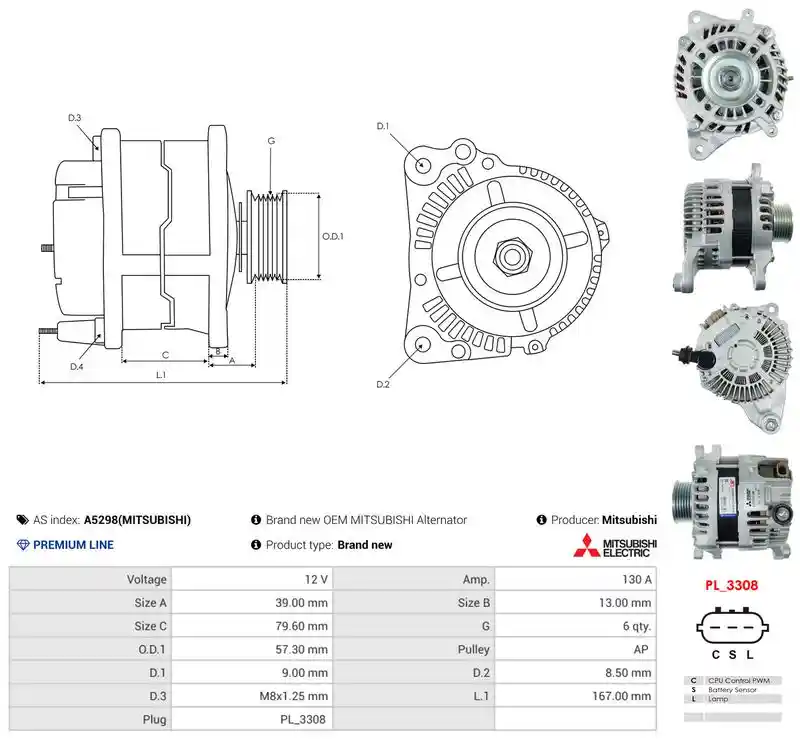 AS-PL A5298(MITSUBISHI)